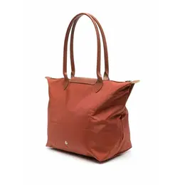 Longchamp: Коричневая сумка 