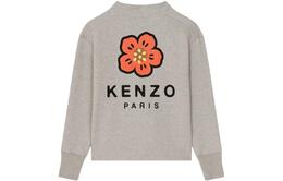 Kenzo: Серый свитер 