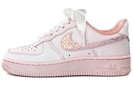 Nike: Розовые кроссовки  Air Force 1