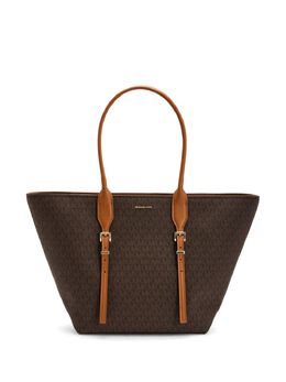 Michael Kors: Коричневая сумка-шоппер 