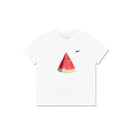 Nike: Белая футболка 