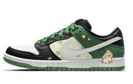 Nike: Белые кроссовки  Dunk