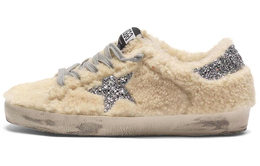 Golden Goose: Бежевые кроссовки  Super Star