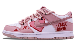 Nike: Розовые кроссовки  Dunk