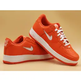 NIKE: Оранжевые кроссовки  Air Force 1 Low Retro