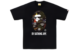 A BATHING APE: Чёрная футболка 