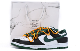Nike: Чёрные кроссовки  Dunk