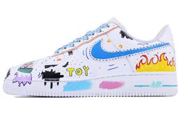 Nike: Голубые кроссовки  Air Force 1