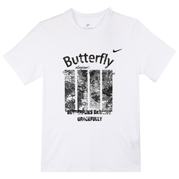 Nike: Белая футболка 