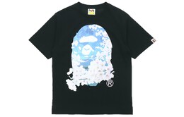 A BATHING APE: Чёрная футболка 