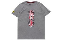 PUMA: Серая футболка  Ferrari