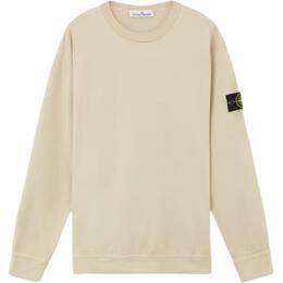 Stone Island: Бежевая толстовка 