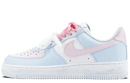 Nike: Голубые кроссовки  Air Force 1