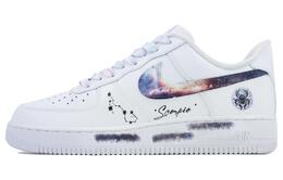 Nike: Фиолетовые кроссовки  Air Force 1