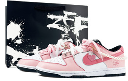 Nike: Розовые кроссовки  Dunk