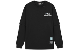 Fila: Чёрная футболка 