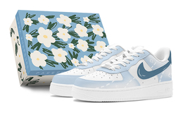 Nike: Белые кроссовки  Air Force 1