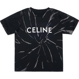 CELINE: Чёрная футболка 