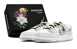 Nike: Голубые кроссовки  Dunk