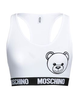 MOSCHINO: Белый топ 