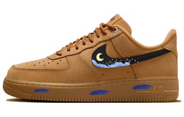 Nike: Коричневые кроссовки  Air Force 1