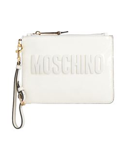 MOSCHINO: Однотонная сумка 