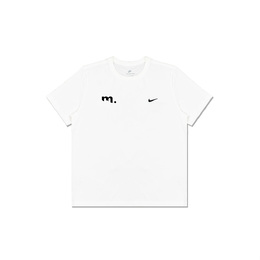 Nike: Белая футболка 