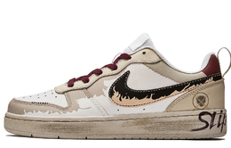 Nike: Коричневые кроссовки  Court