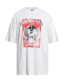 VETEMENTS: Однотонная футболка 