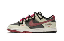 Nike: Серые кроссовки  Dunk