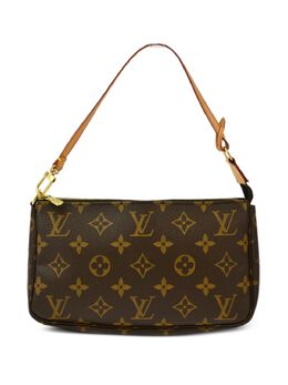 Louis Vuitton Pre-Owned: Коричневая сумка 