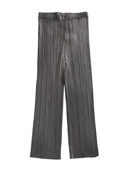 Pleats Please Issey Miyake: Расклешённые брюки 