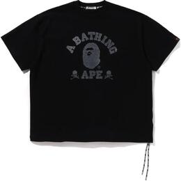 A BATHING APE: Чёрная футболка 