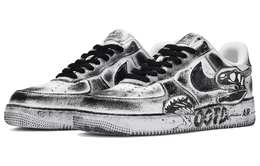 Nike: Чёрные кроссовки  Air Force 1