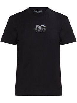 Dolce & Gabbana: Чёрная футболка  T
