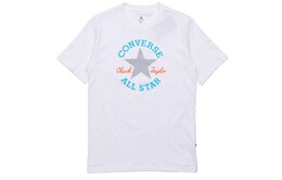 Converse: Белая футболка 