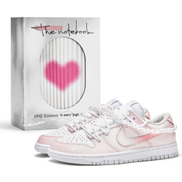 Nike: Розовые кроссовки  Dunk