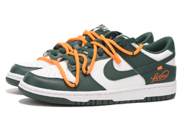 Nike: Оранжевые кроссовки  Dunk
