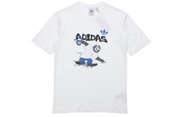 Adidas Originals: Белая футболка 