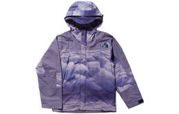 The North Face: Фиолетовая куртка 