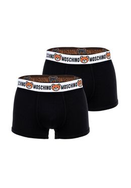 Moschino: Хлопковые шорты  Underbear