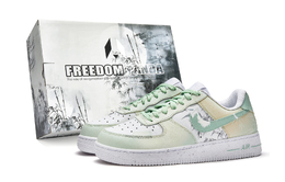 Nike: Жёлтые кроссовки  Air Force 1