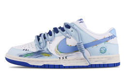 Nike: Голубые кроссовки  Dunk