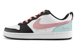 Nike: Чёрные кроссовки  Court