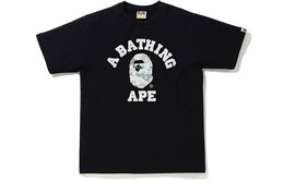 A BATHING APE: Чёрная футболка 