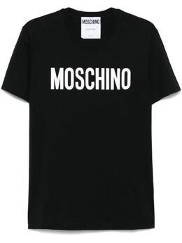 Moschino: Футболка с принтом 