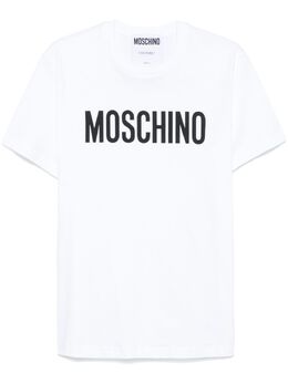 Moschino: Футболка с принтом 