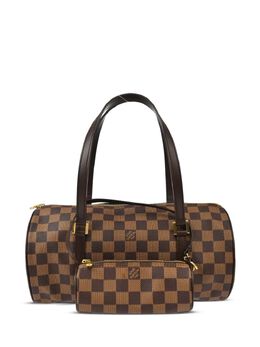 Louis Vuitton Pre-Owned: Коричневая сумка 