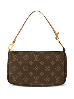 Louis Vuitton Pre-Owned: Коричневая сумка 