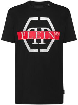 Philipp Plein: Футболка  PP с принтом